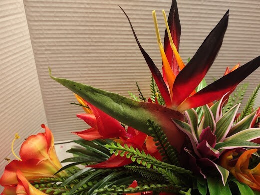 Large Tropical Table Centerpiece