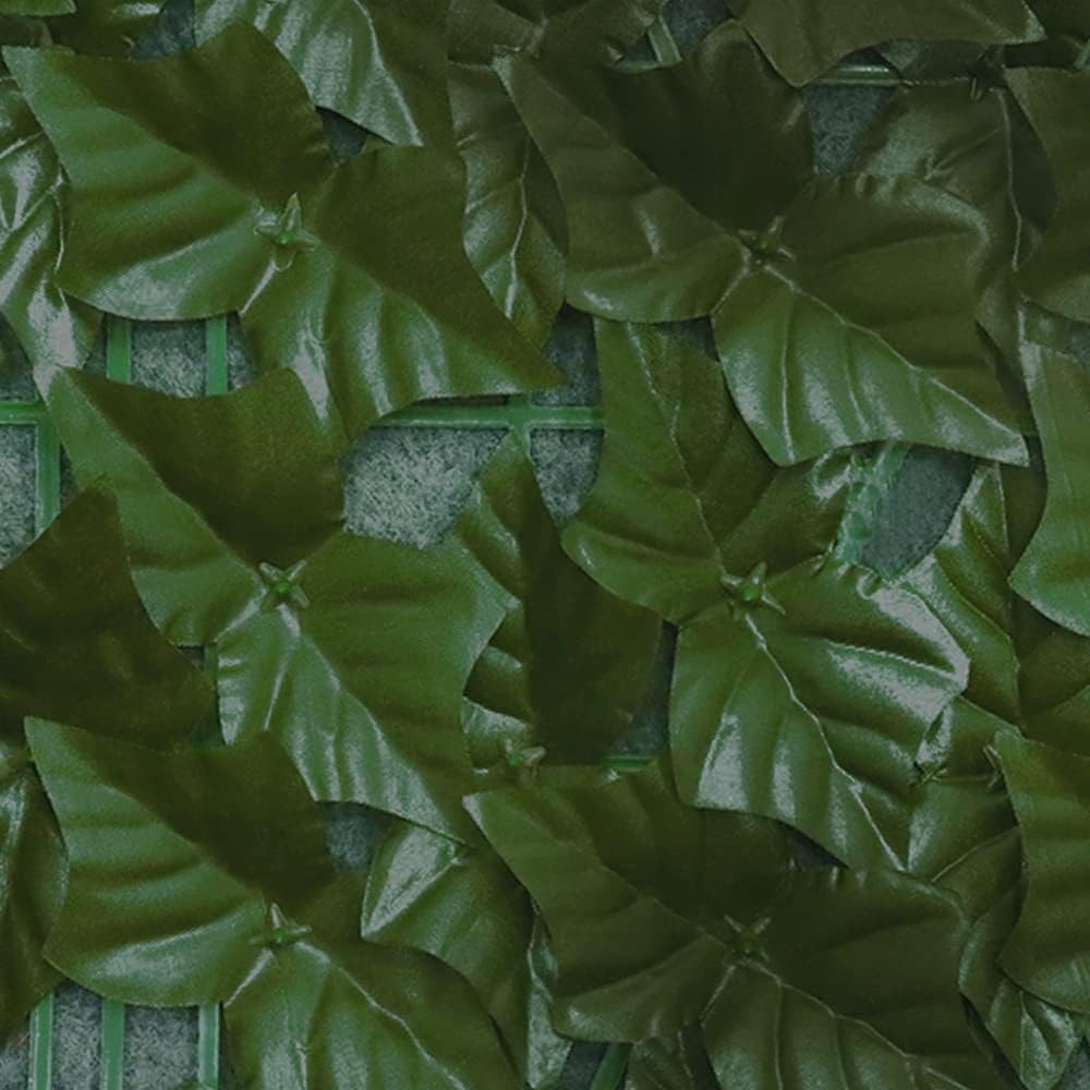 9.6”x8” Faux Ivy Hedge Fence – Durable, UV Blockage for Perfect Garden Privacy