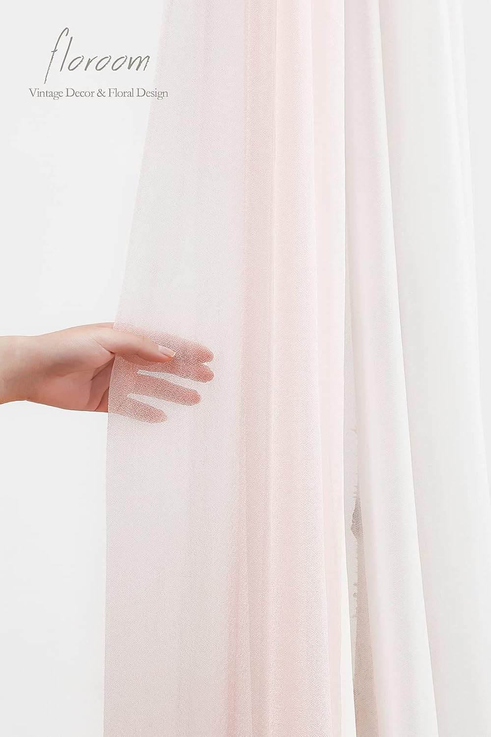 Artificial Flower Arch Drapes Kit Wedding Backdrop Decoration Blush Rose Swag