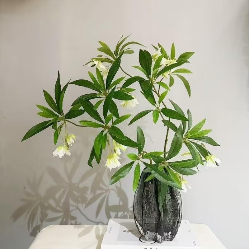 2 Pieces Silk Plants Long Stem Artificial Flowers,36″ Silk Flowers with Stems…
