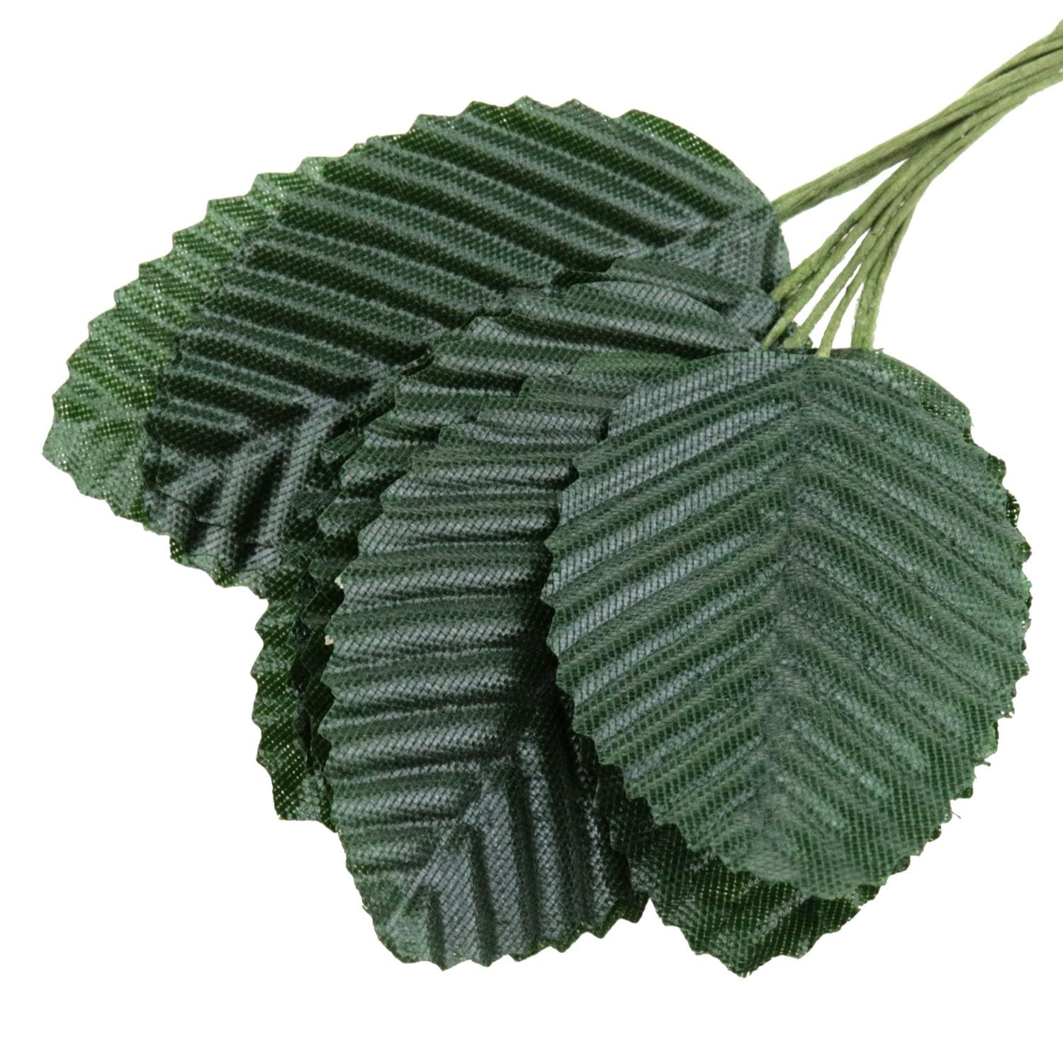 200 PCS Silk Artificial Leaves DIY Wedding Party Decorative Green Fake Foliage