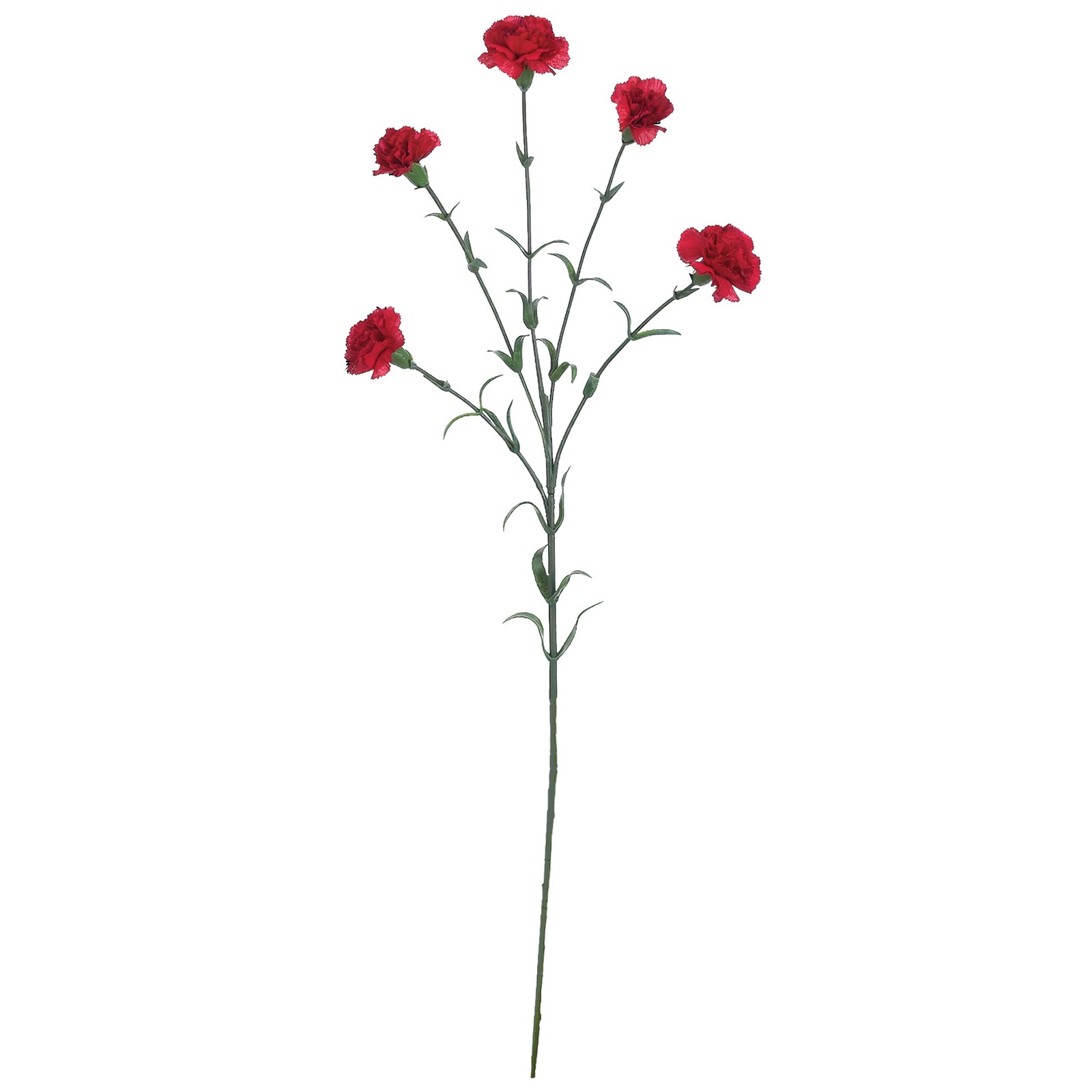 Allstate 27.5″ Crimson Red Mini Carnation Artificial Floral Spray
