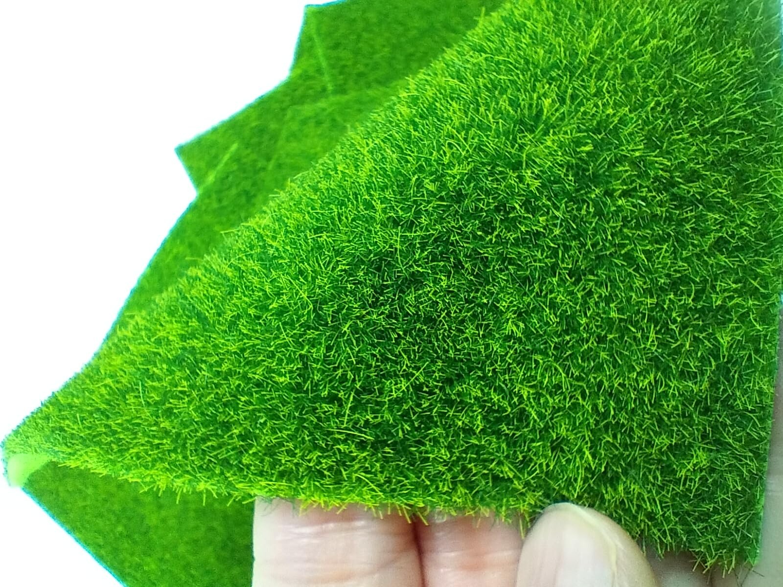 6PCS Artificial Grass Mats 5.9″x5.9″ for Crafts, Fairy Garden,Decor, Grass Faux