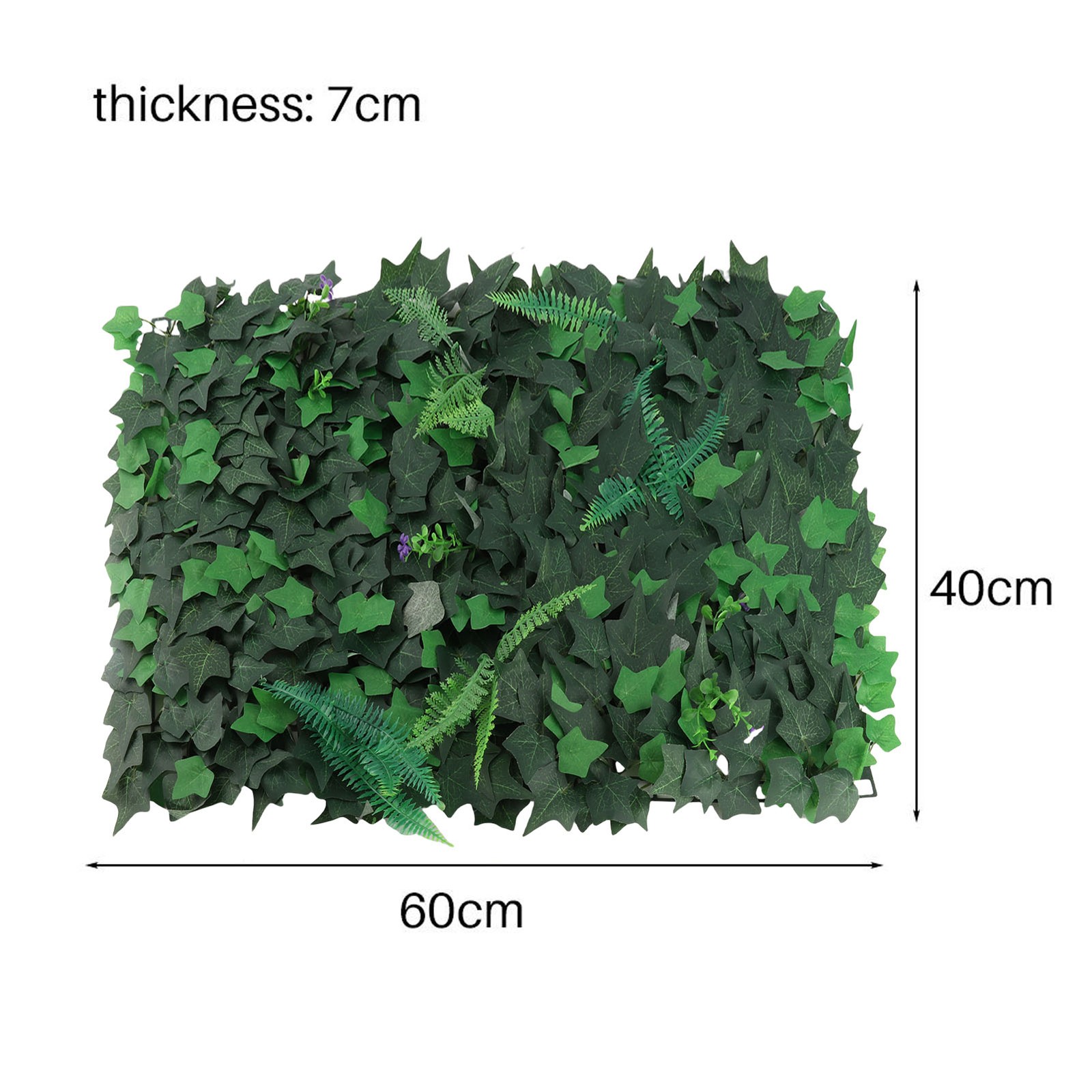 Sweet Potato Leaf Fake Green Wall Plant Decor