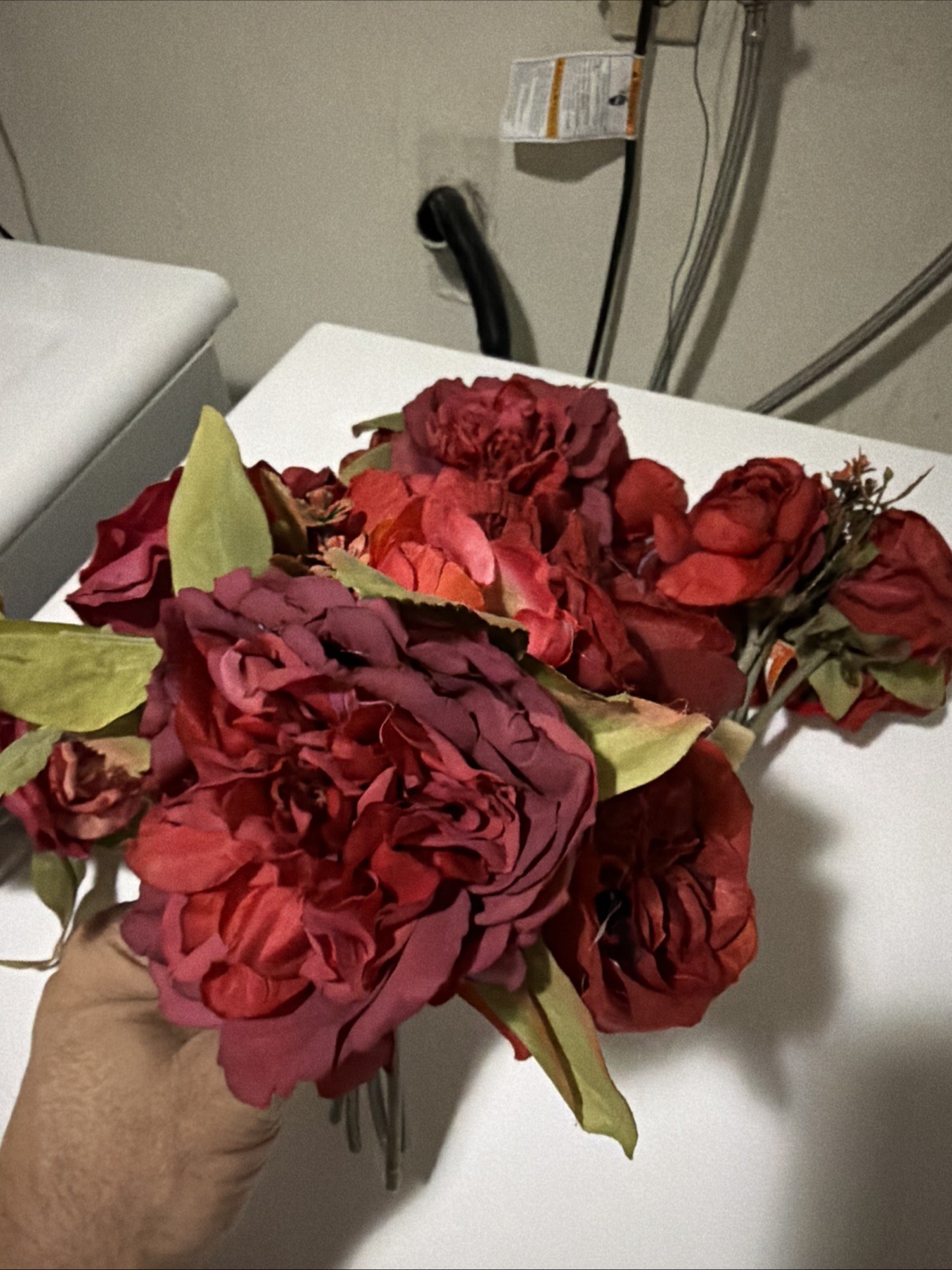 ASHLAND FALL 6 BOUQUET SET ROSS & RANUNCULUS Bouquet Home Party Decor