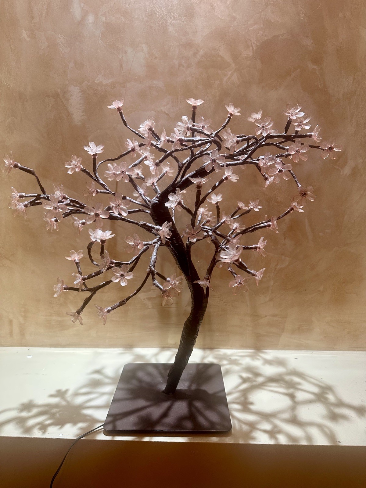 Cherry Blossom Bonsai Tree Light 18Tree Lamp with 48 LED Japanese Style