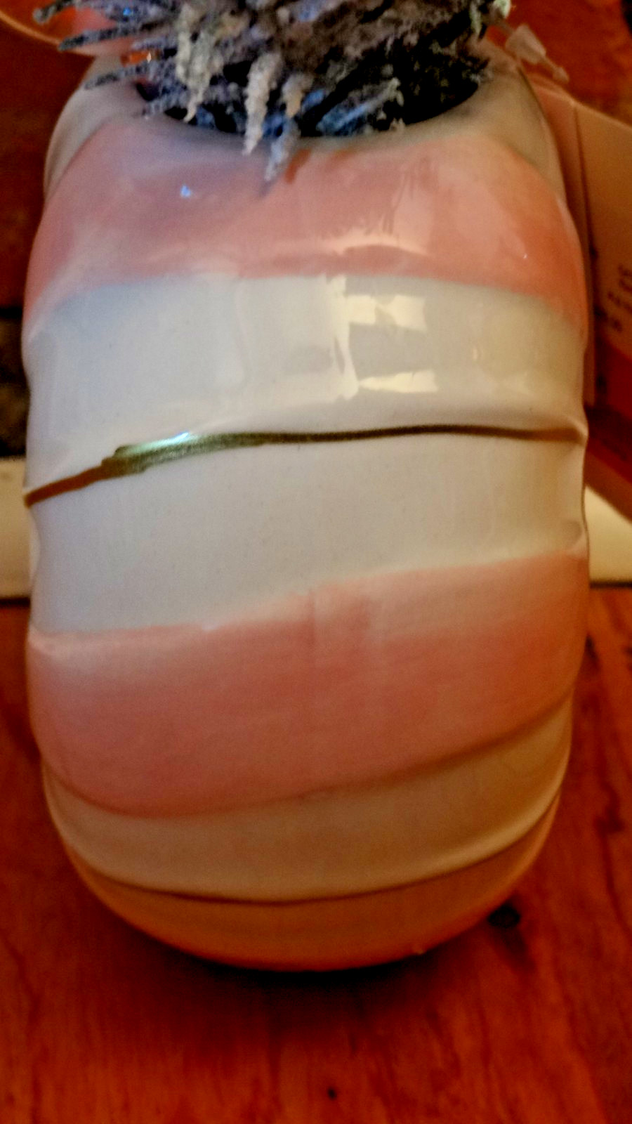 Flora Bunda Christmas Candy Floral Mix Pastel Arrangement Ceramic Pot
