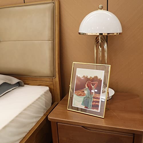 Gold Floating Frame (8×10 inches, Vertical), For Picture 7×9, 8″×10″ Gold(U)