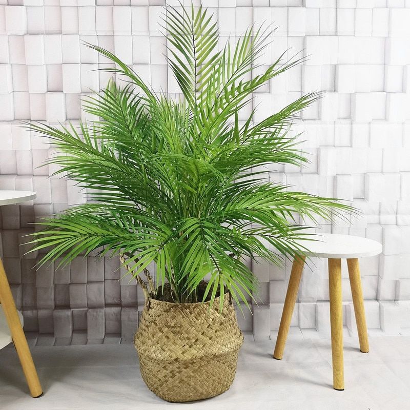 70-125cm Artificial Palm Tree Realistic Indoor Tropical Plant Plastic Decor NEW