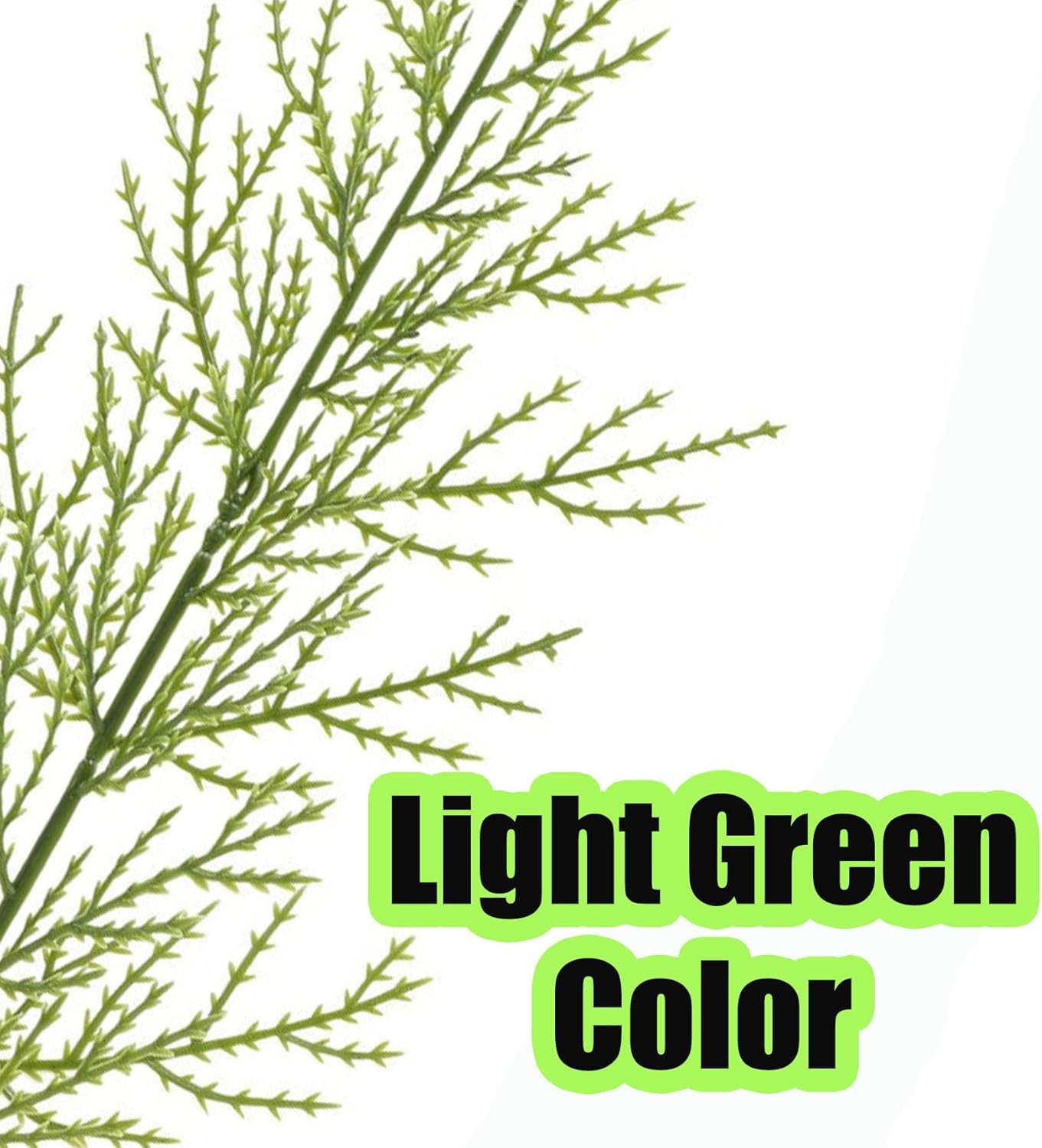 30 Artificial Pine Branches for Christmas Tree Decor and Wreath Making