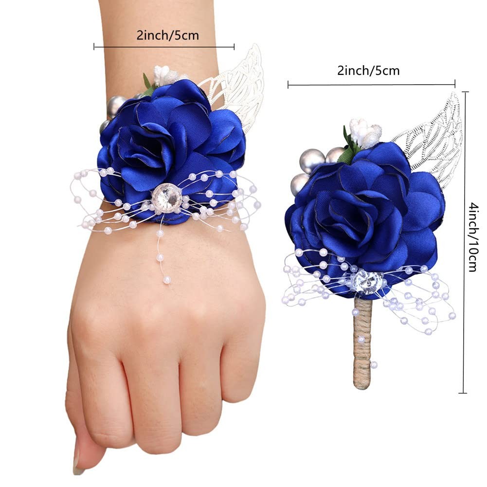 “Blue Beach Wedding Bouquet with Seashells and Starfish for Bridesmaids”