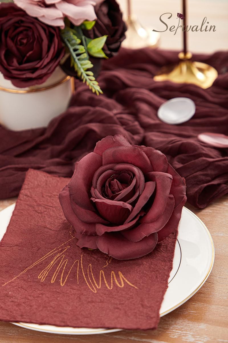 Artificial Flowers Wedding Flowers, Fake Burgundy Flowers Pink Bridal Shower …