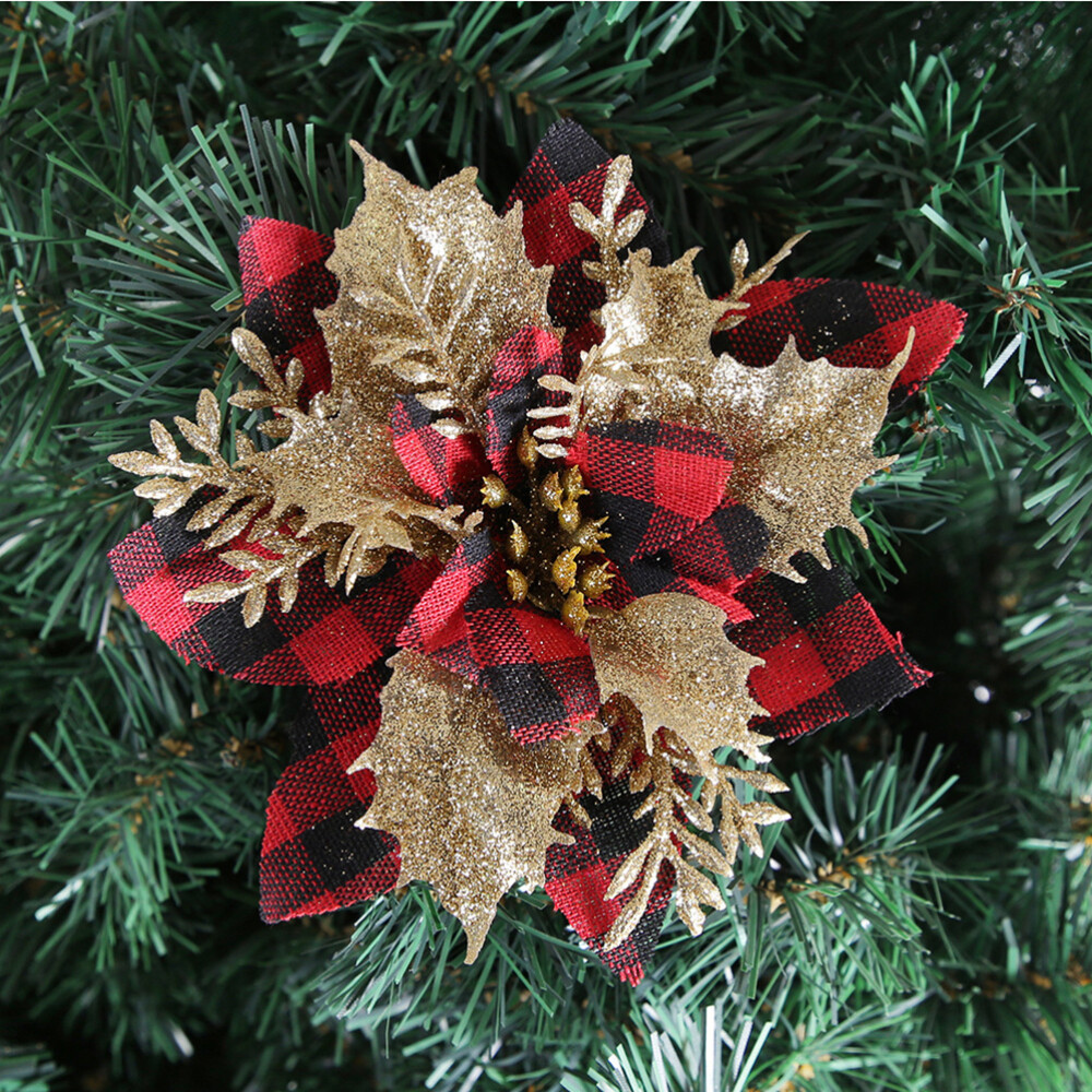 12pcs Party Decorative Festival Christmas Wreath Decoration Xmas Tree Decor