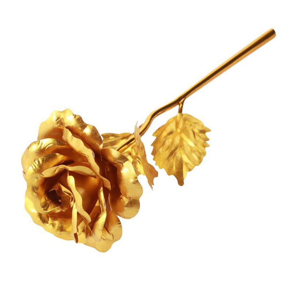 24K Gold Artificial Artificial Flower Foil Mother’s Day for multi Color