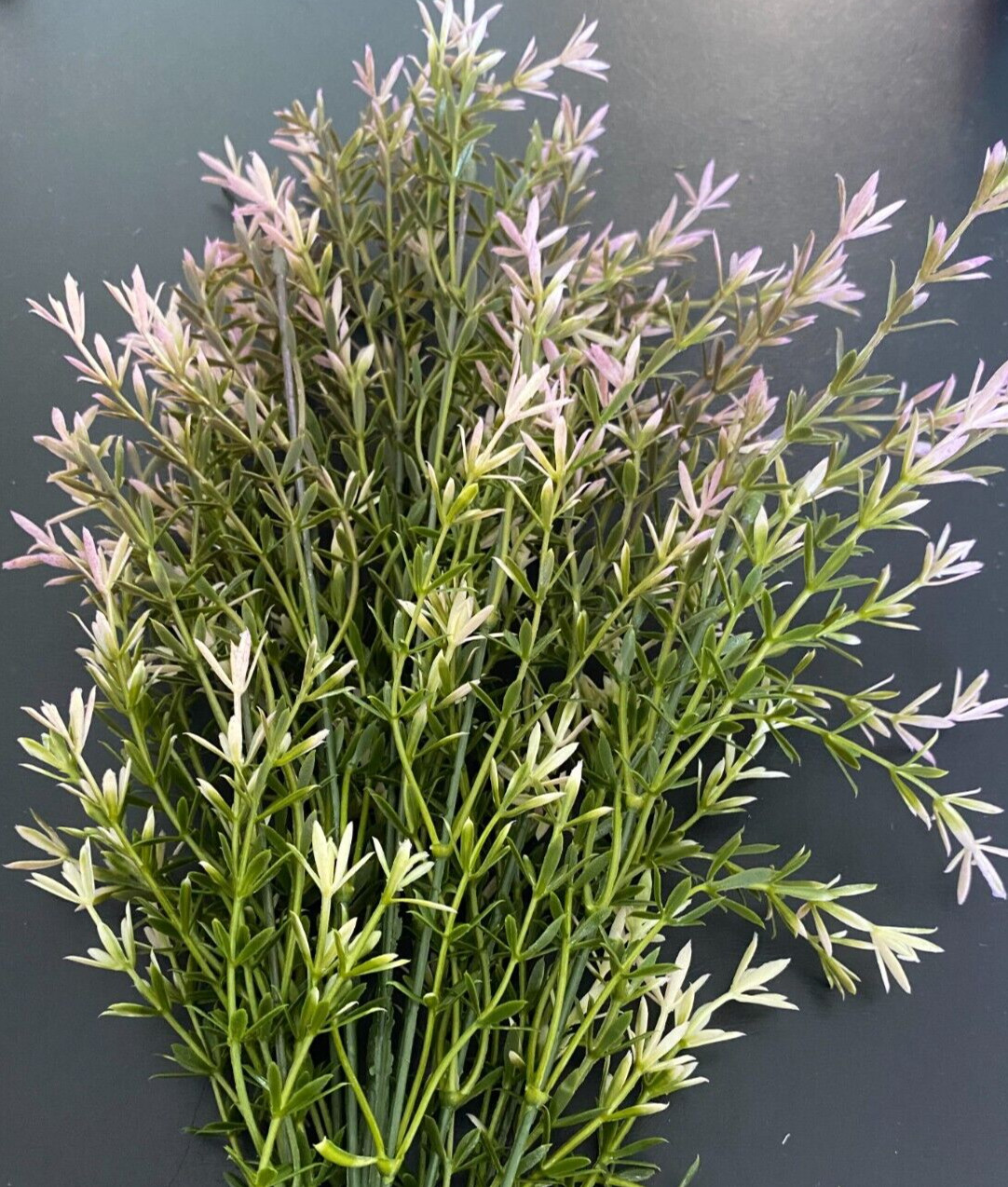 Artificial Lavender Asparagus Bush 23″ for Home Office Party Wedding Decor