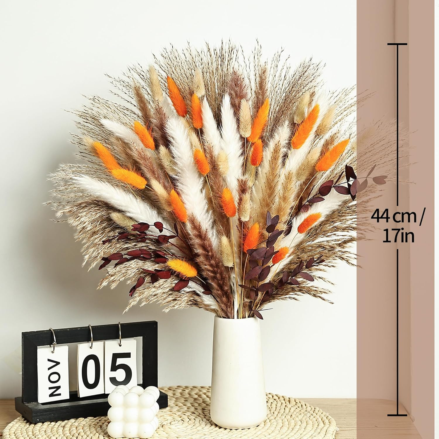 Dried Pampas Grass Bouquet Boho Rustic Wedding and Home Table Wedding Rustic Dec