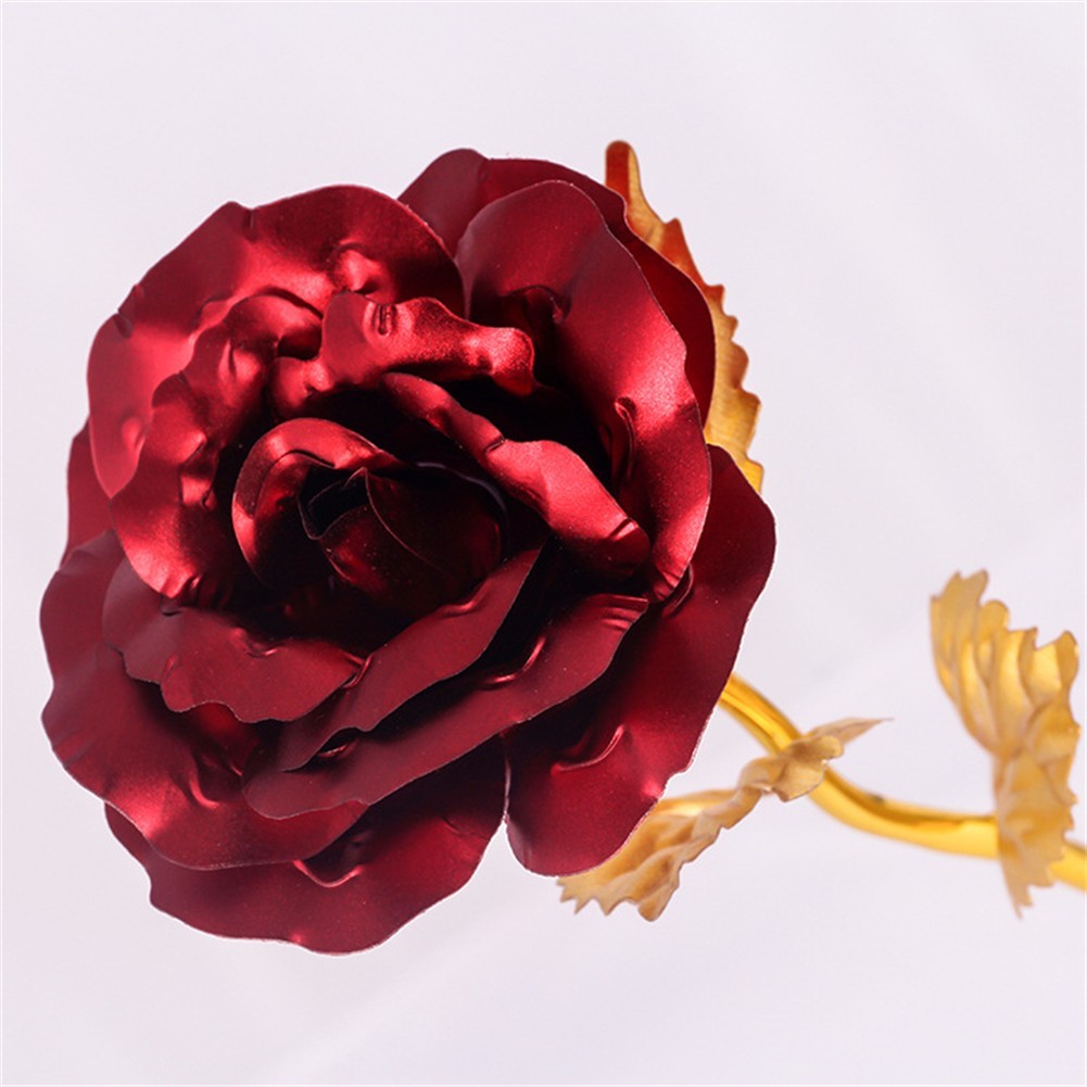 24K Gold Artificial Artificial Flower Foil Mother’s Day for multi Color