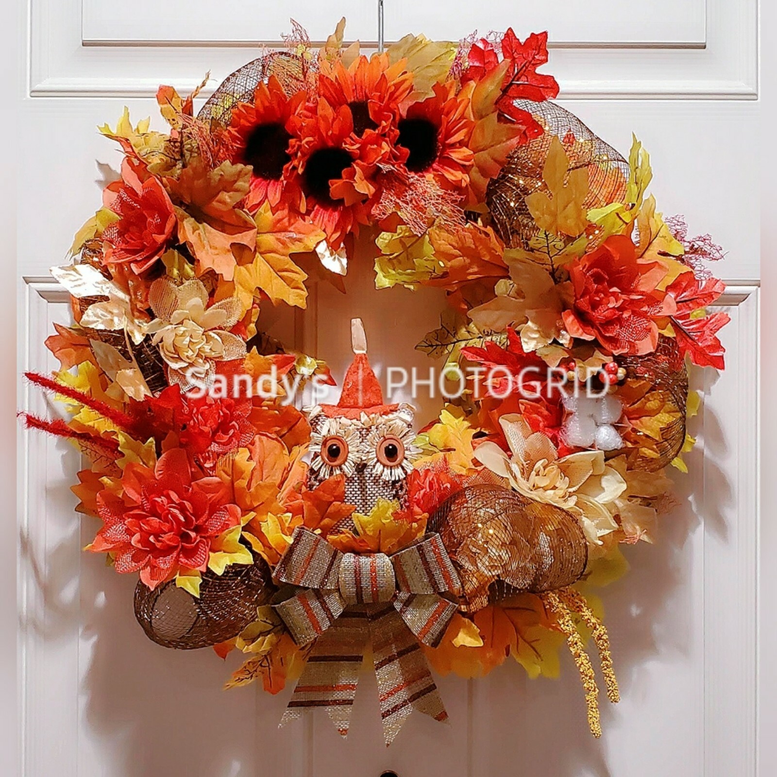 Indoor outdoor floral Wreaths. Each wreath is specially handmade.