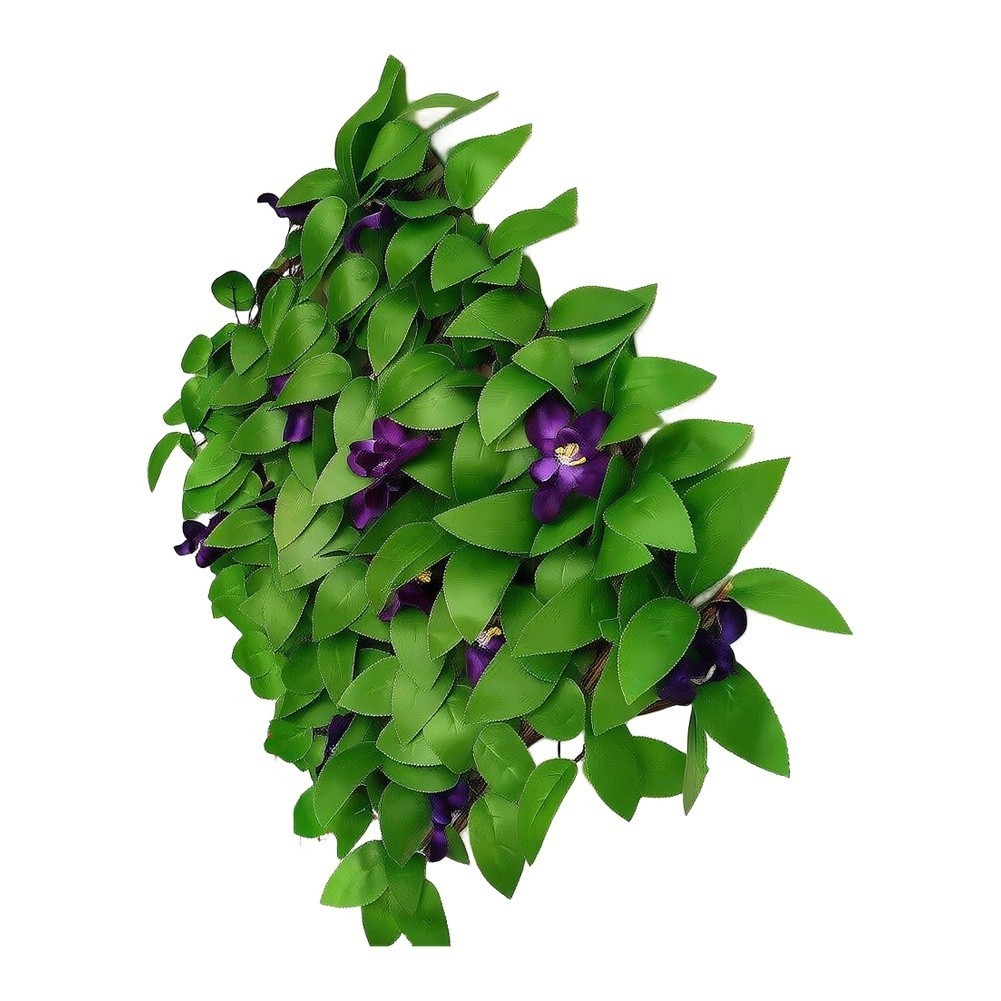 Green Stretchable Ivy Fence for Home Office Event Backdrop Simulation Plant