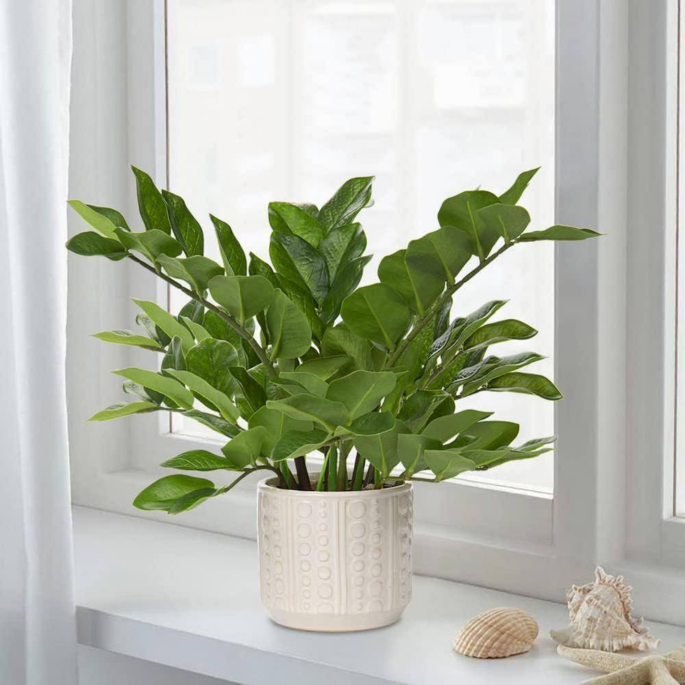17 In. Artificial Other Plants in Ceramic Pot