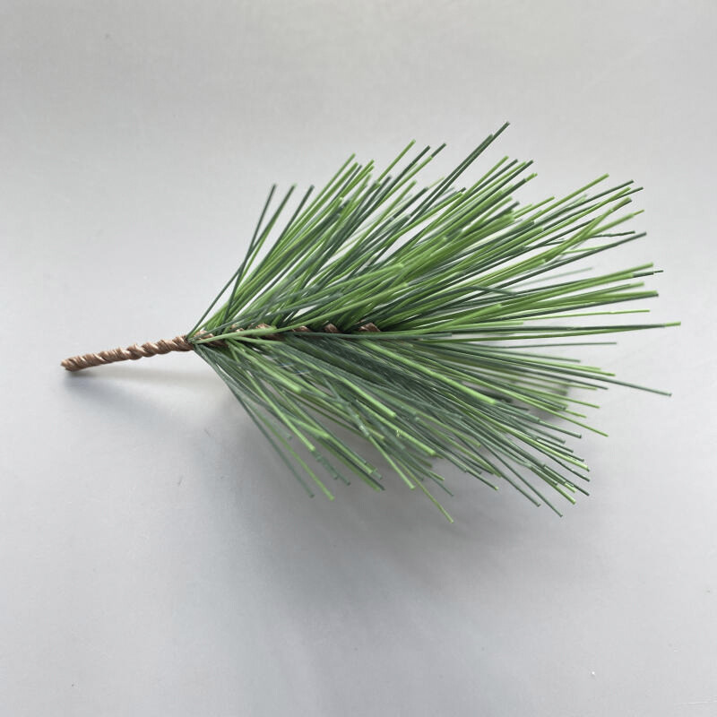 10pcs DIY Craft Pine Needles Branches Christmas Pine Twigs Stems Wreaths Decor