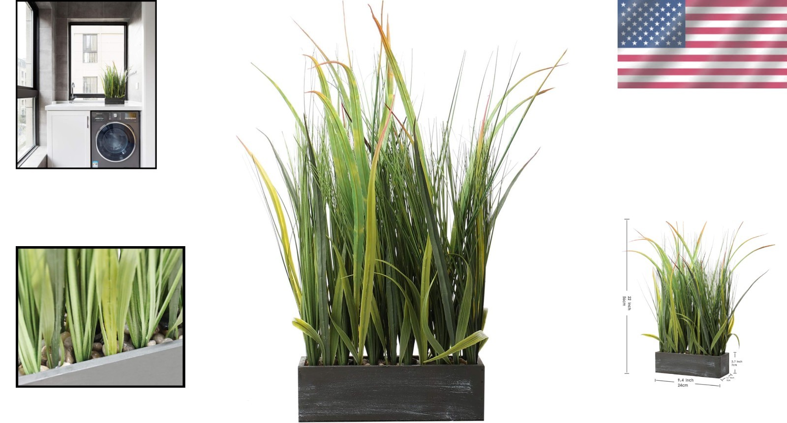 Artificial Plants 22″ Greenery Tabletop Decor