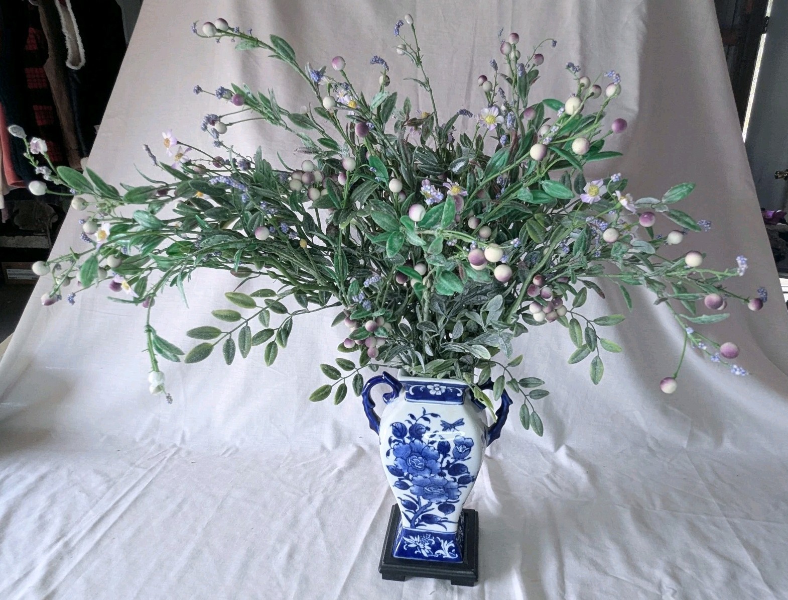 Green Artificial House Plant Home Decorating Indoor Outdoor Flowering Greenery