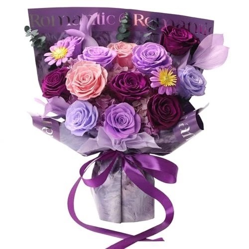 Gorgeous Purple Rose Floral Gift – A Lasting Impression for Loved Ones