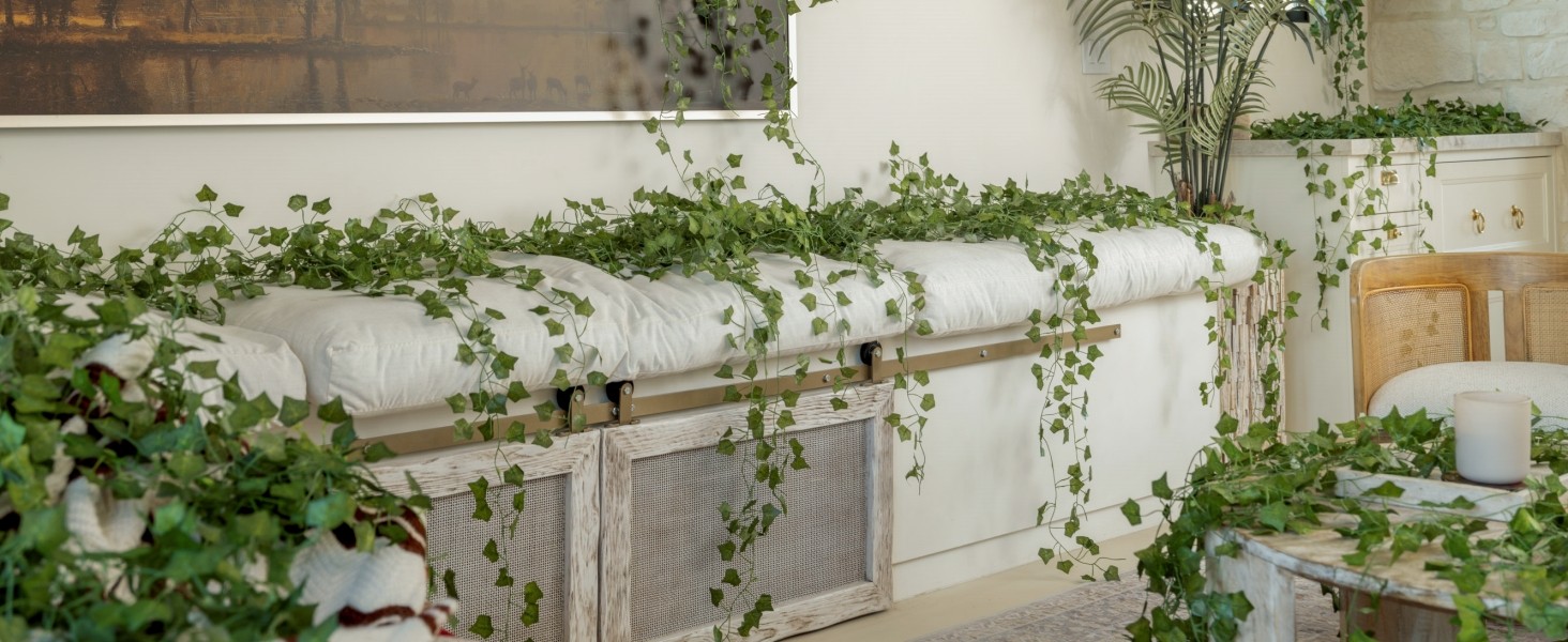 120Pack 840Ft Artificial Ivy Fake Vines,Ivy Garland Greenery Garland Fake