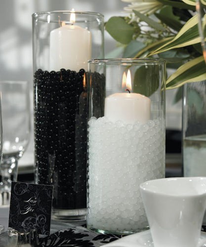 Water Deco Beads Color Gel Pearls Flower Vase Filler Wedding 8oz makes 6 Gallons