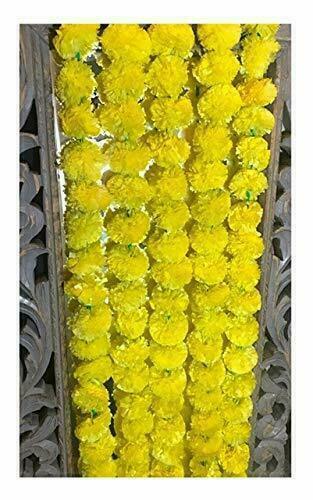 Indian Hanging Marigold Flower Garland Artificial Party Garland Wedding Decor