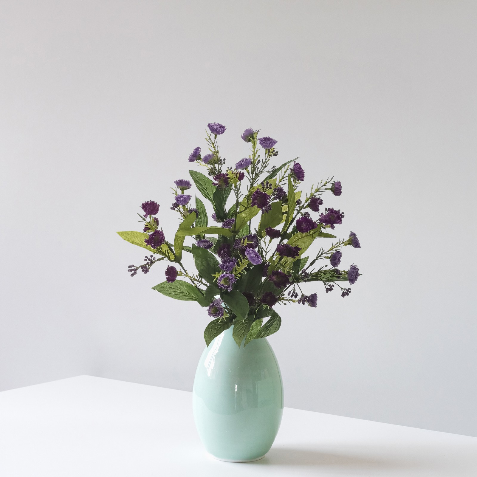 Allstate 18.5″ Two Tone Lavender Bell Blossom Artificial Floral Bush