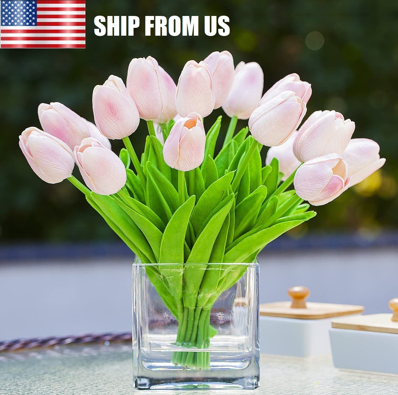 10PCS Artificial Lifelike Tulip Flowers Bouquet Wedding Home Festival Decor Gift