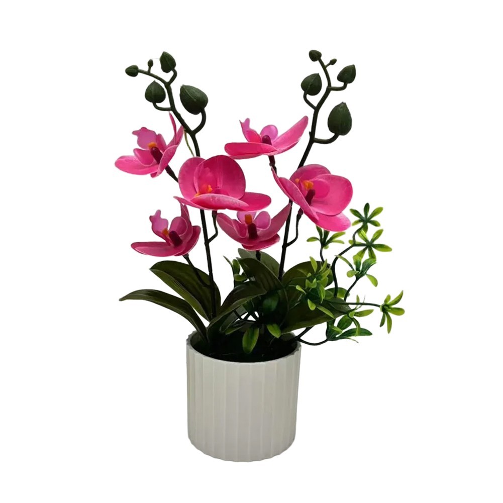 Indoor Decor Artificial Flower Realistic Appearance Synthetic Materials