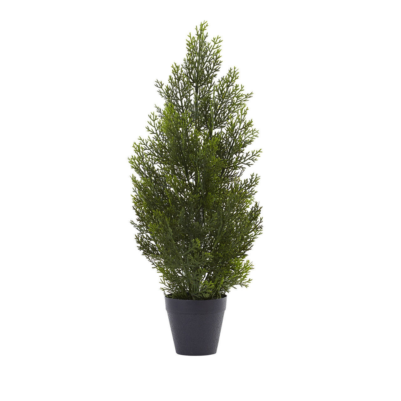 2′ ARTIFICIAL INDOOR OUTDOOR CEDAR PINE TREE ~ FAKE SILK ~ UV PROTECTED