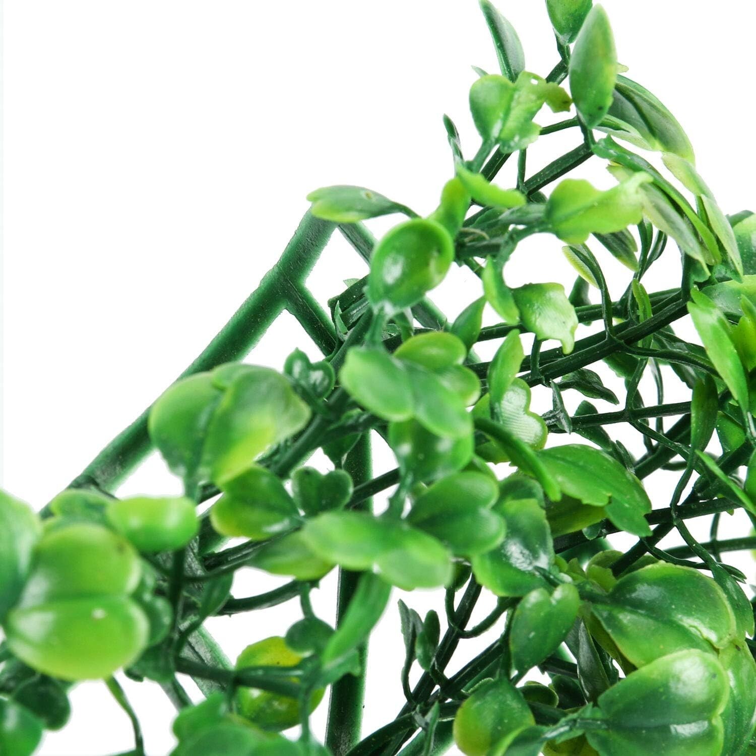24 Pack 10″x10″ Artificial Privacy Fence Greenery Panel Outdoor Decor, New L1