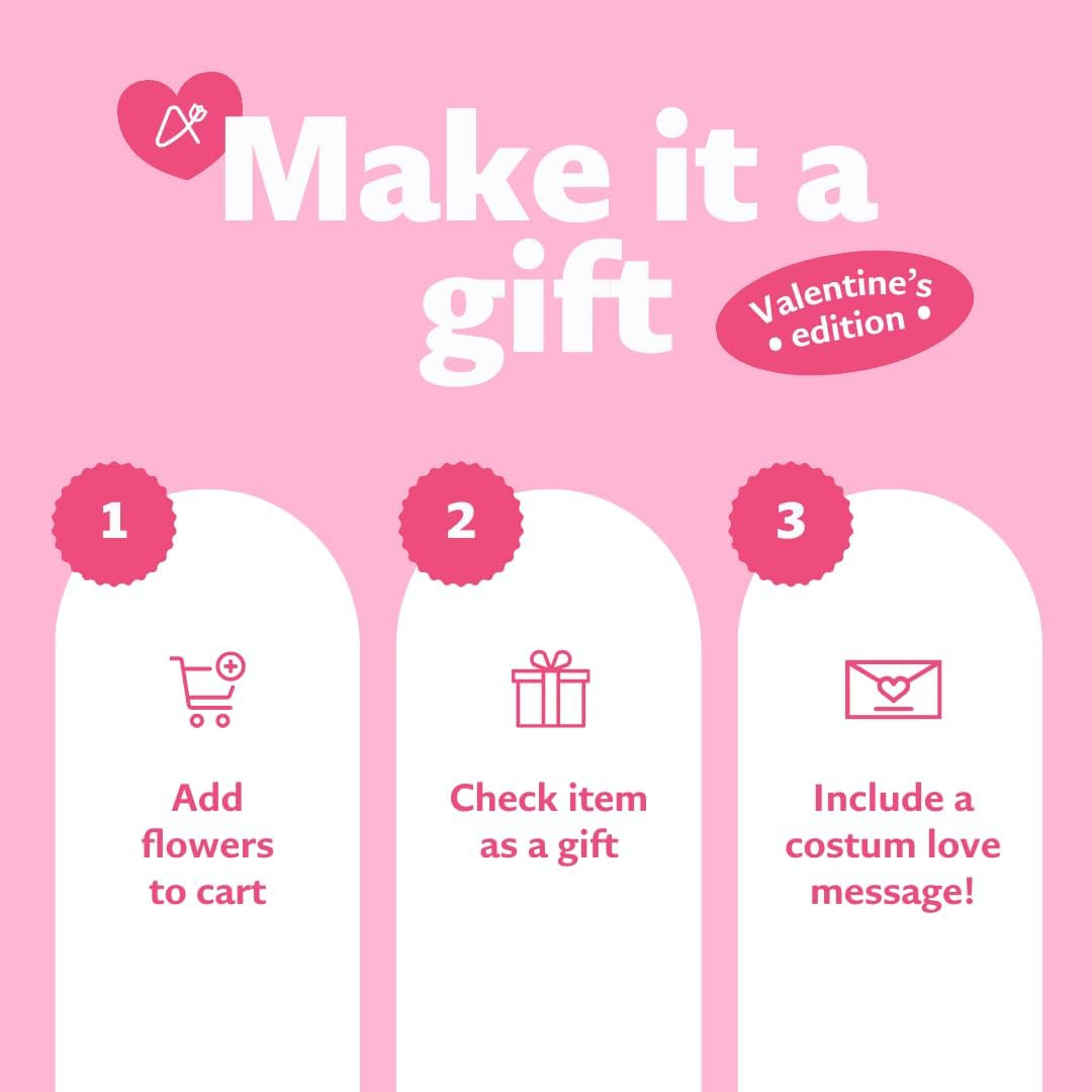 Fresh Flowers Bouquet – 24 Handpicked Roses for Mothers Day, Birthday, Anniversa