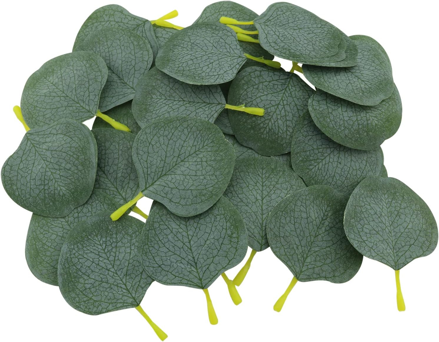 100PCS Artificial Eucalyptus Leaves for DIY Decorations and Floral Arrangements