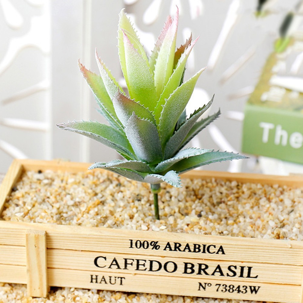 Simulated Succulent Plant Wall Accessories Plant Flower Head DIY Supplies Decor