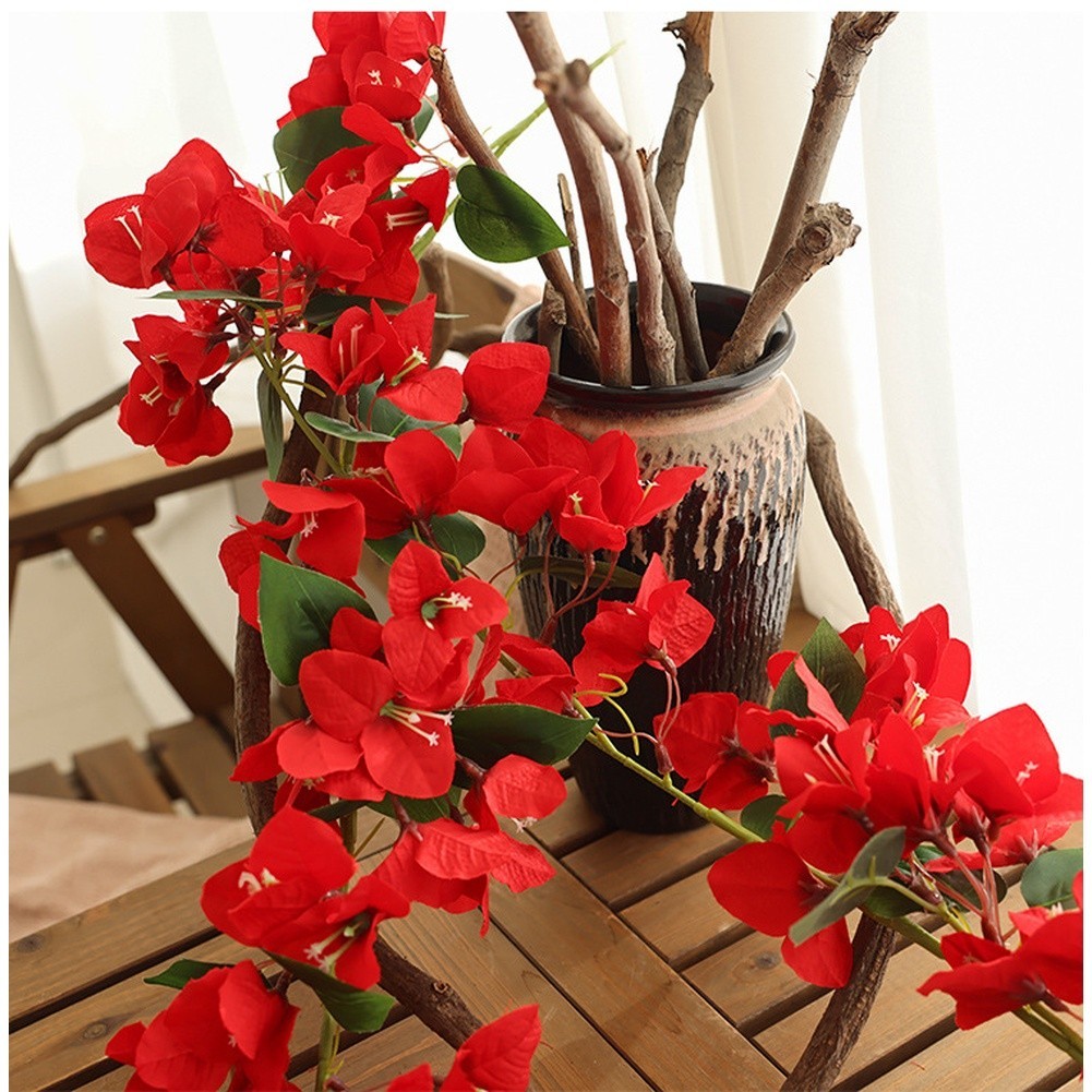 Artificial Delphinium Silk Flower Vine 210 cm for Indoor and Outdoor Door Decor