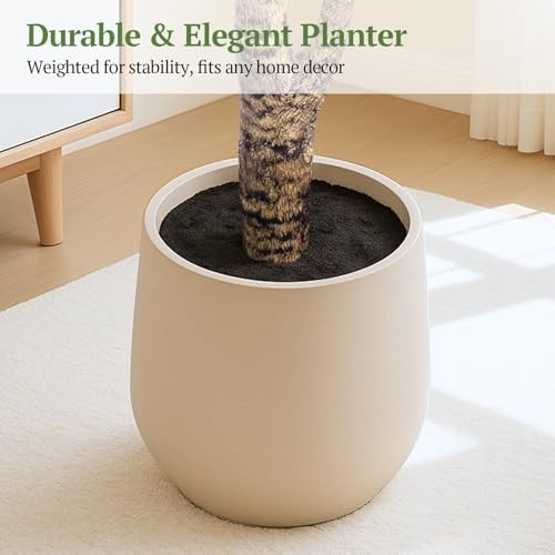 Large Olive Trees Artificial Indoor 7FT, Upgraded Faux Olive Tree with
