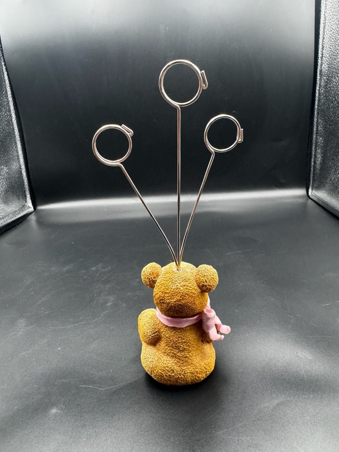 Teddy Bear Balloon And Card Holder Flowers Inc. Hand Painted