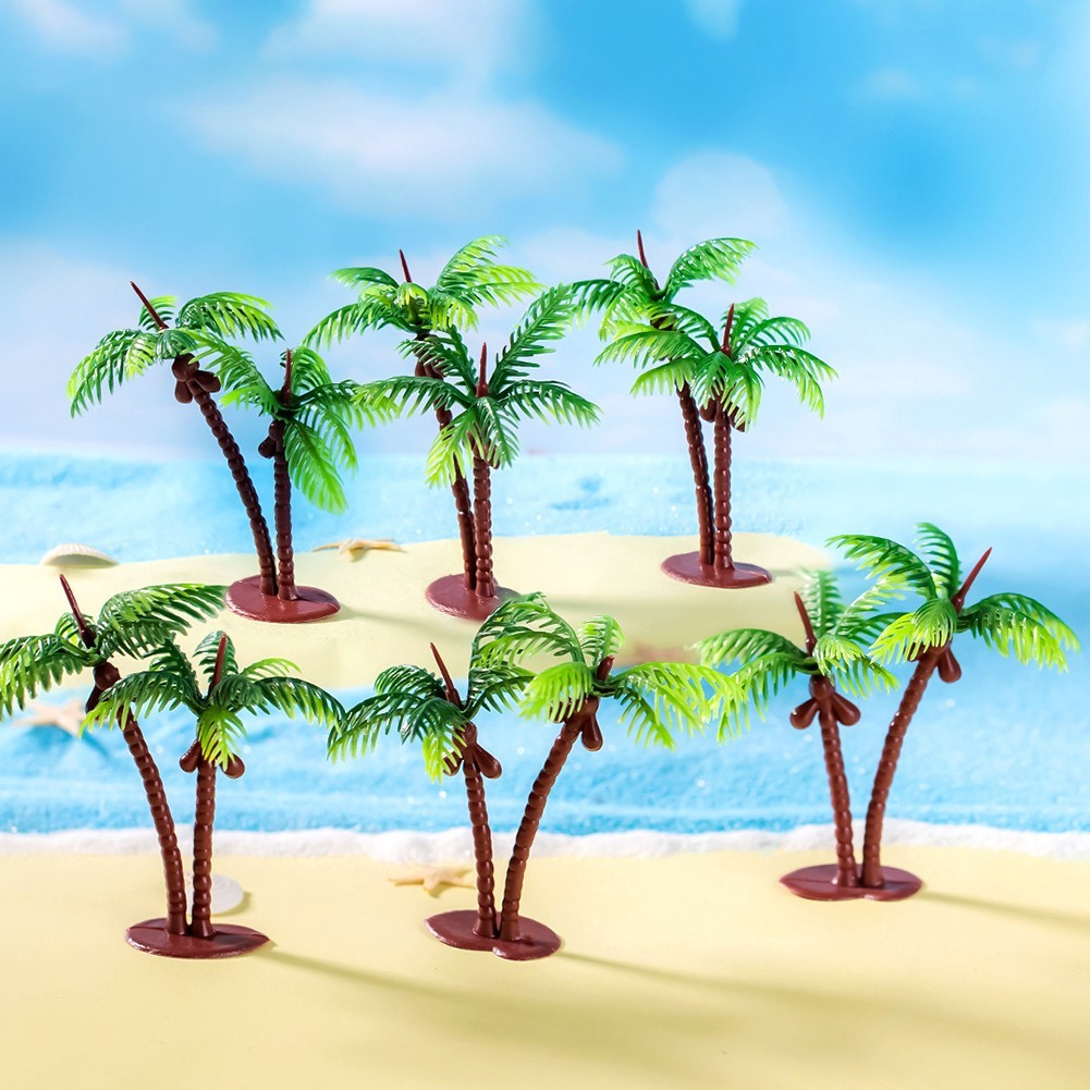 Vibrant Simulated Coconut Tree for Captivating Home Landscape Displays