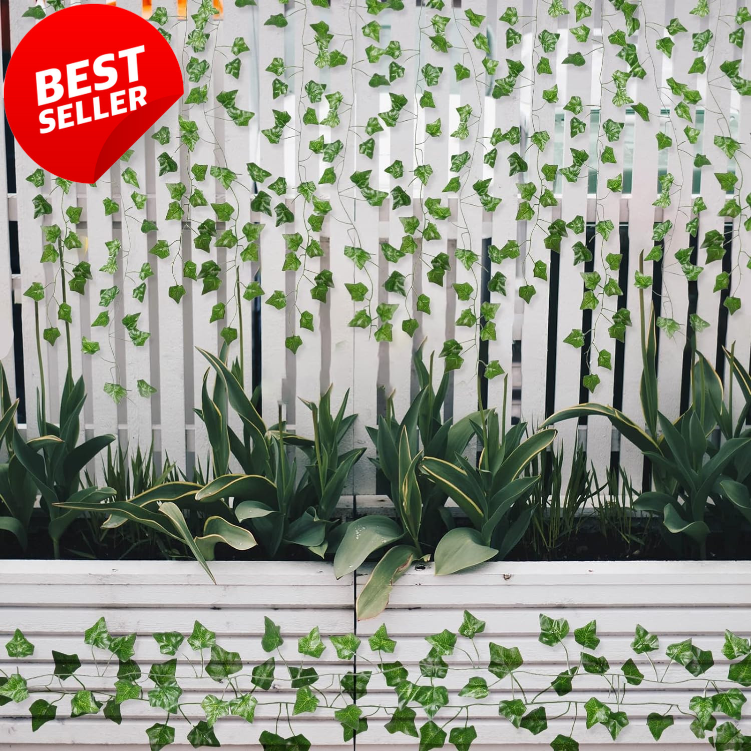 12 Pack Fake Vines 84FT Artificial Ivy Leaves Greenery Wall Room Decor – US