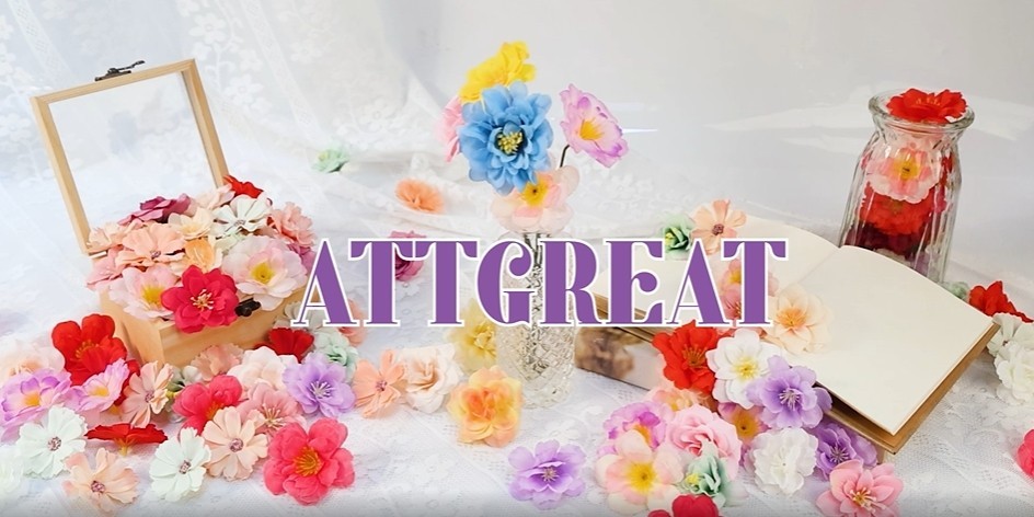 210 Pcs Mini Artificial Flowers – Multicolor Faux Rose, Daisy, Peony & Sunflower