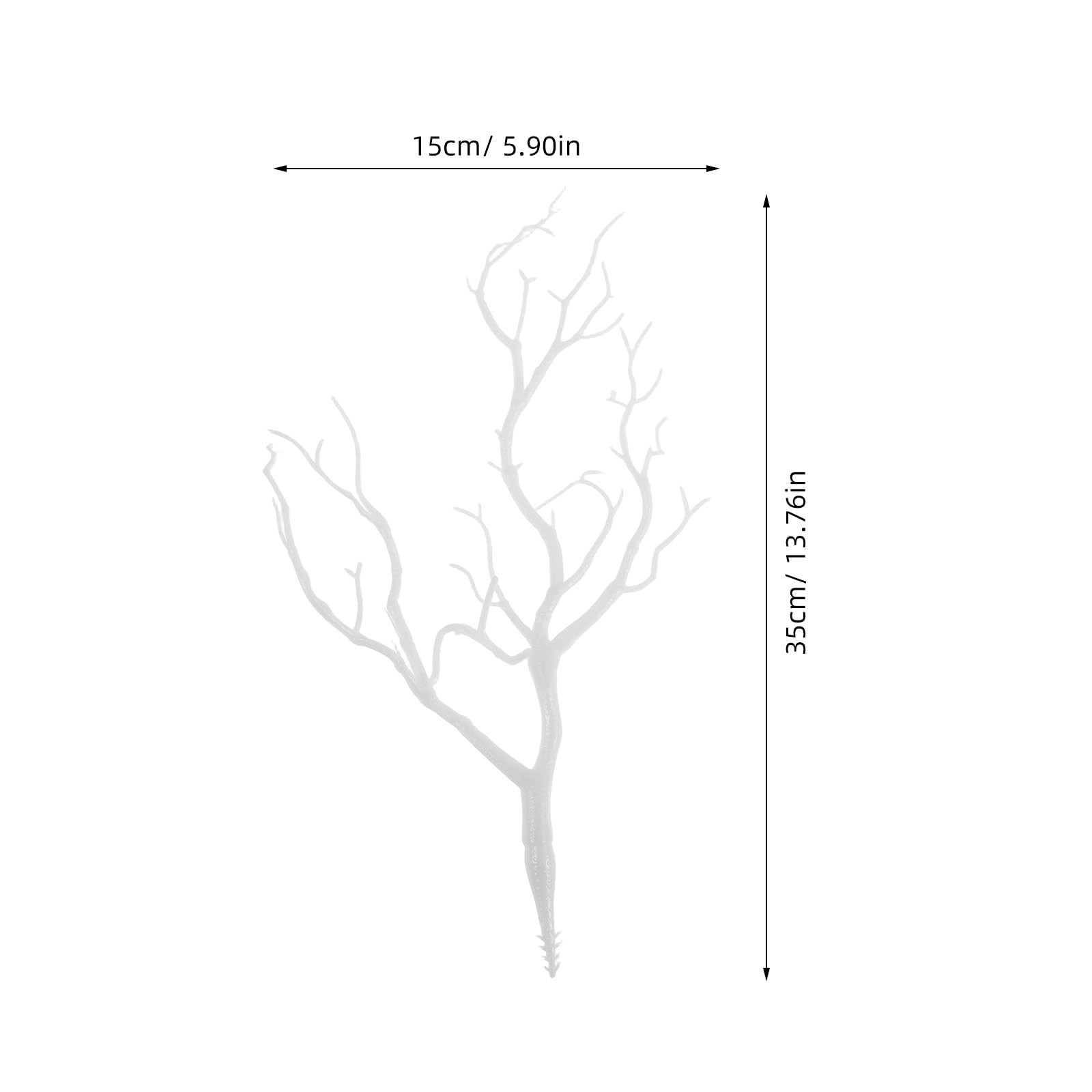 Artificial Antler Dried Tree Branches 13.76” Art Witch Antler Branch Decorat…