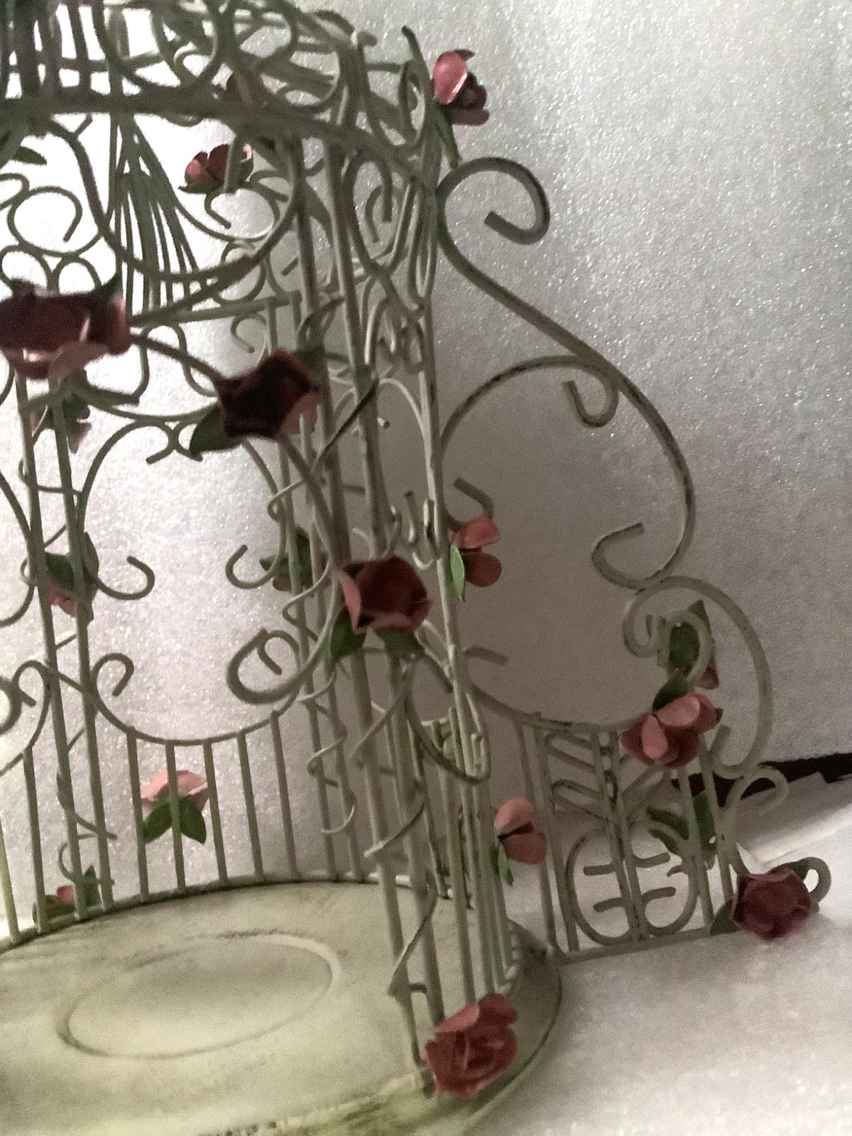 PartyLite Rose Garden Gazebo Candle Holder