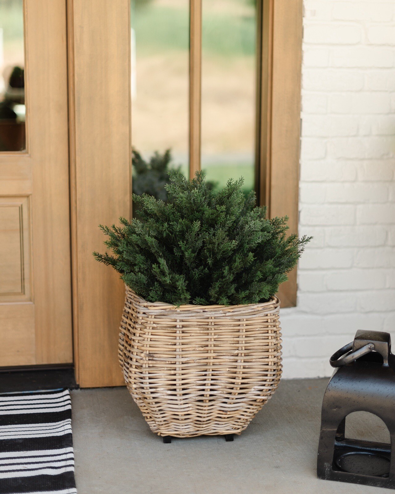 2’ Cedar Topiary Artificial Tree UV (Indoor/Outdoor) Home Decor. Retail $96