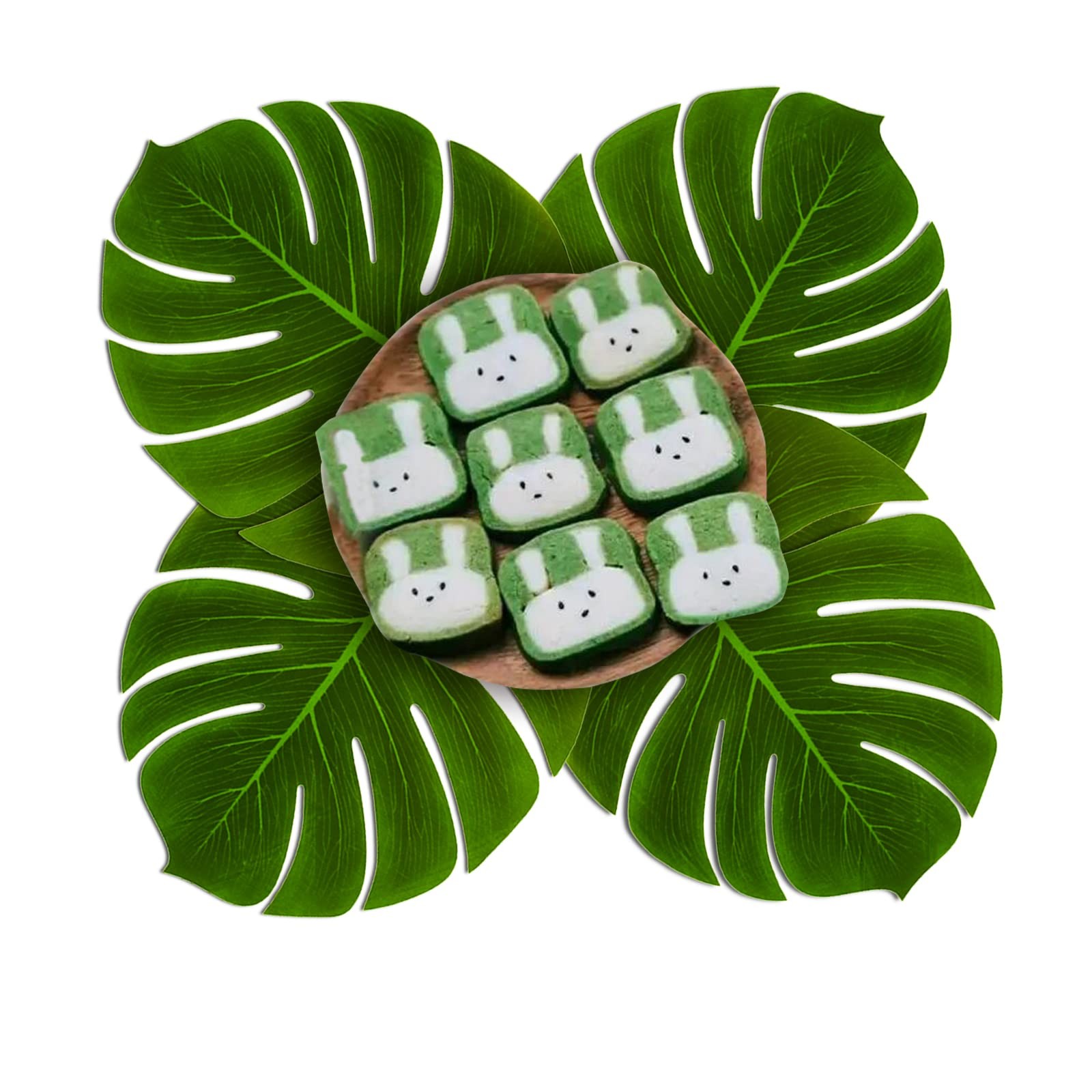 Artificial Palm Fronds, 24Pcs Jungle Party Decor, Hawaiian Theme