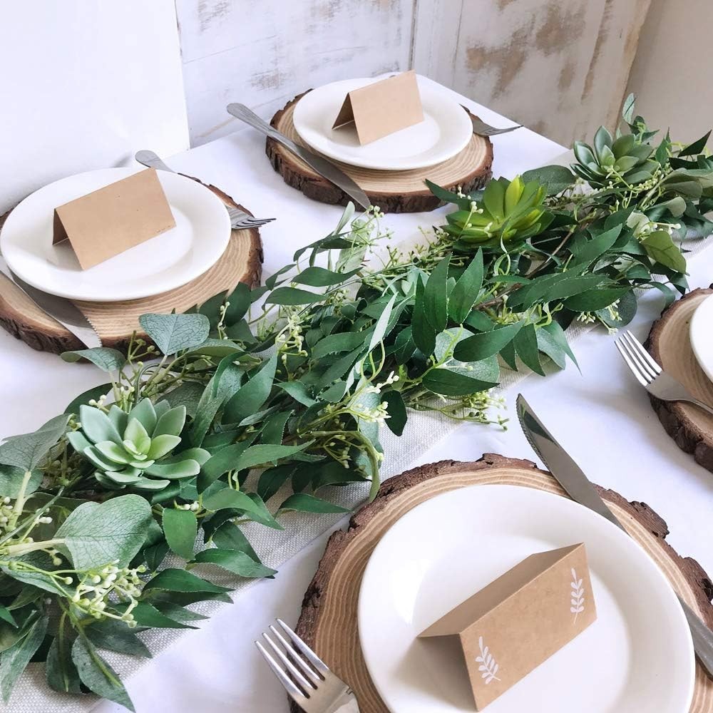 Artificial Eucalyptus & Willow Twigs Bundle